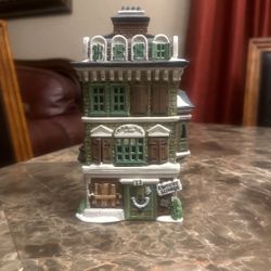 Christmas Village. Dept 56 1989 Vintage “The Flat Of Ebenezer Scrooge”