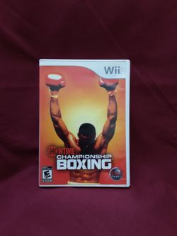 Showtime Championship Boxing Nintendo Wii Video Game