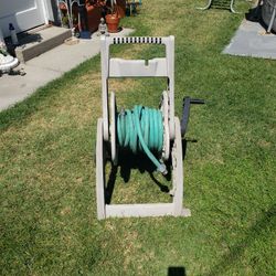Garden Water Hose Reel With Hose Included 