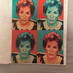 JUDGE JUDY POP ART PRINT 