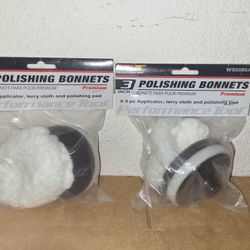 (2) PT 3" Premium Polishing Bonnets