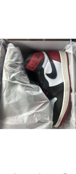 Air Jordan Retro 1 OG "Black Toes" Reimagined Size 10 & 10.5 Men Brand New With Box*Low Price*