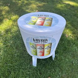 KAWAMA TEQUILA & SODA - BEER COOLER - TAILGATE BAR CART - RARE PROMO  REMOVABLE LEGS