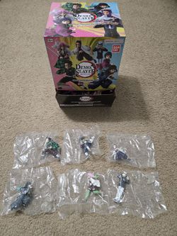 Demon slayer great posing figures