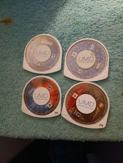 PSP UMD Game Lot of 4