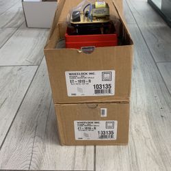 Wheel Lock, Speaker, Red, Vandal, Resistant Grill, ET-1010-R