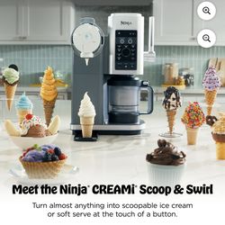 Brand New Ninja Swirl Creami Ice Cream Maker