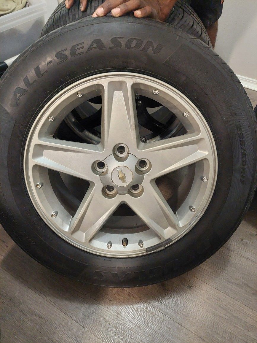 Rims With Tires. Set Of 4!