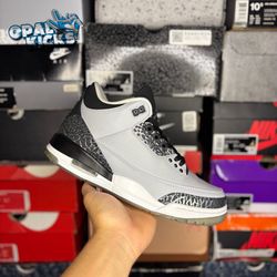 Size 8.5M - Jordan 3 “Wolf Grey”