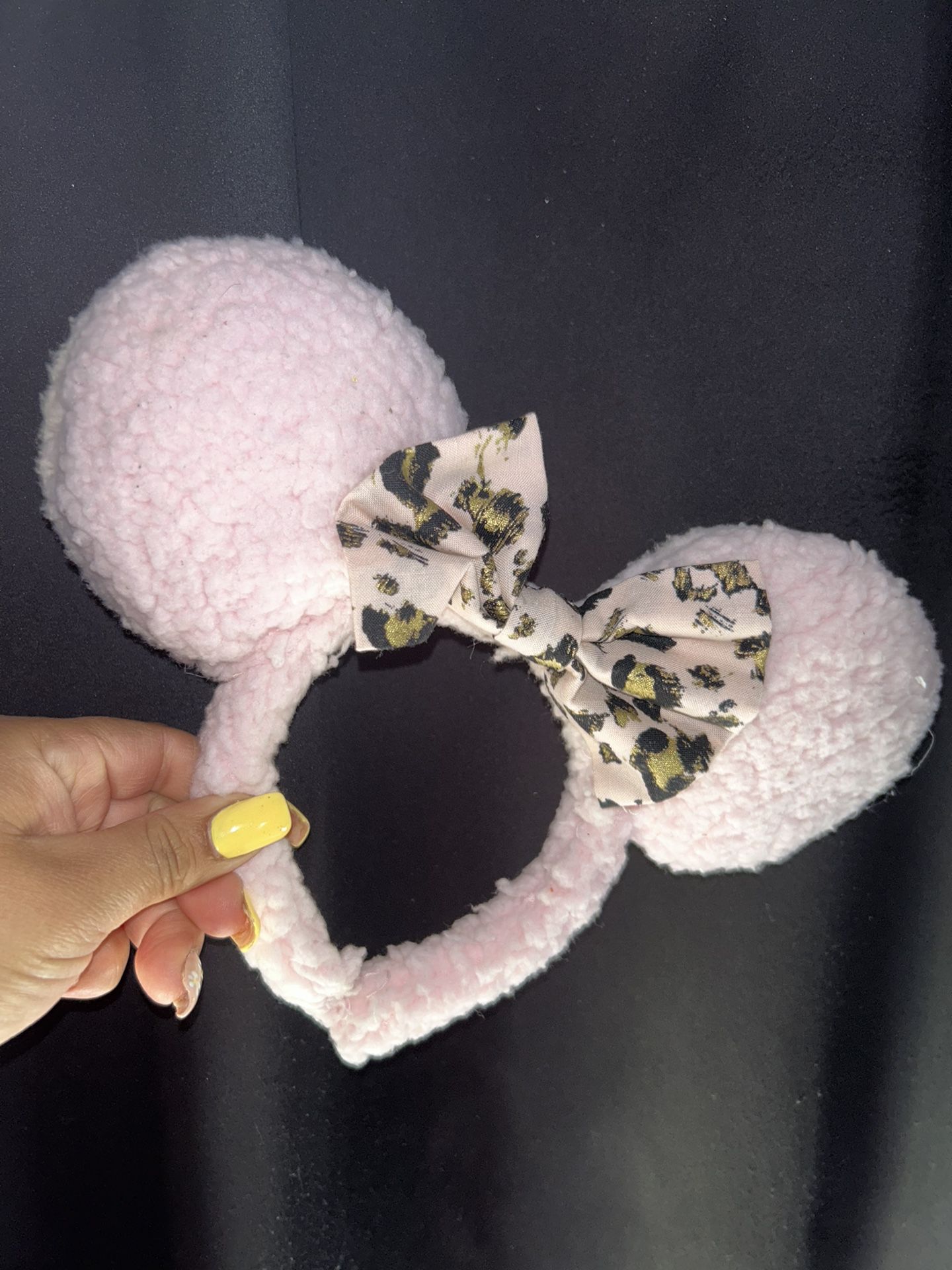 Light Pink Minnie Mouse Ears Headband