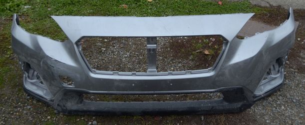 USED REF#U0351 || 2018-2020 SUBARU CROSSTREK || FRONT BUMPER COVER ONLY