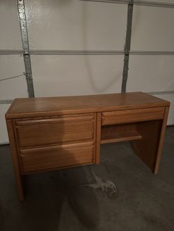 Natural Oak Desk