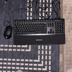 Steel series Apex 3 Keyboard And Rival 3 Mouse