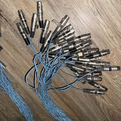 32 Channel 25 Foot XLR Numbered Snake Cable Pro Audio Stage Studio Wires 