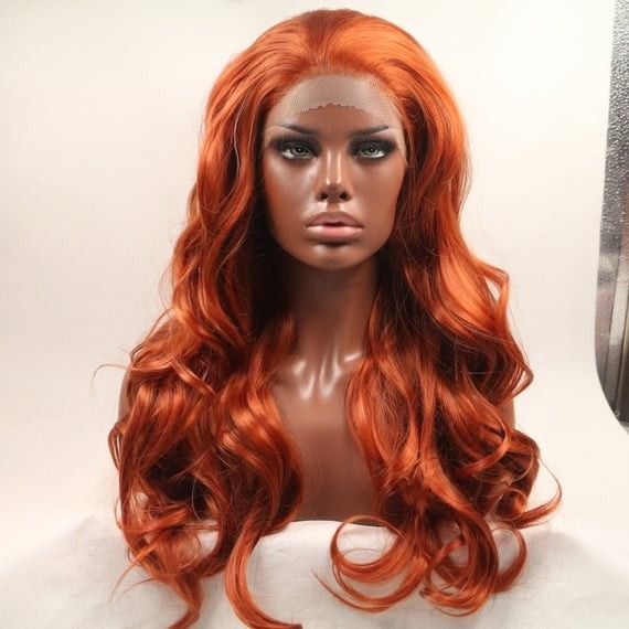 Copper Red Beauty Lace Front Wig