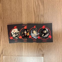 Naruto Uchiha Sharingan Enamel Pin Set – SAJU Studios (4 Pins)