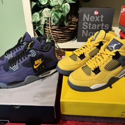 Nike Retro Air Jordan 4 “Imperial” & Lightning Size 13