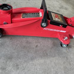 Pittsburgh 2 Ton Hydraulic Floor Jack – Excellent Condition