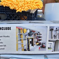 Wall mount tool organizer