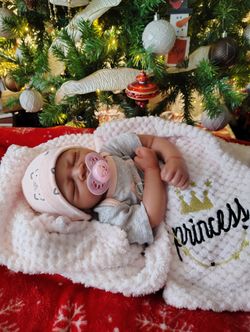 Reborn African American Baby Doll. Girl Or Boy