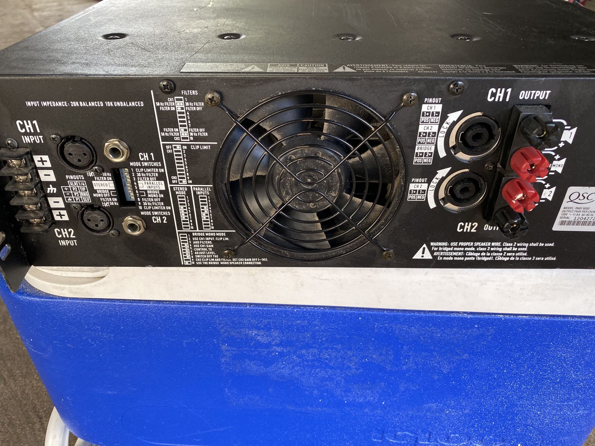 QSC RMX 5050 Professional Amplifier for Sale in Houston, TX OfferUp