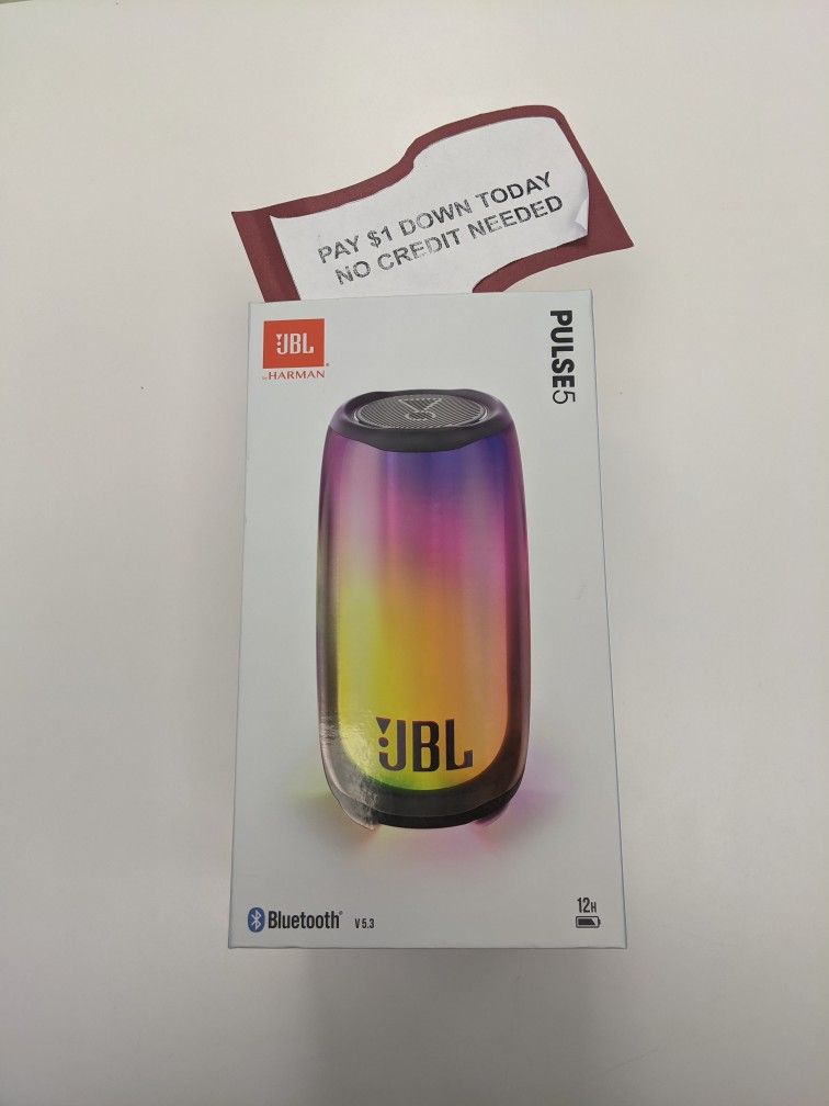 JBL Pulse 5 New- Pay $1 Today To Take It Home And Pay The Rest Later!