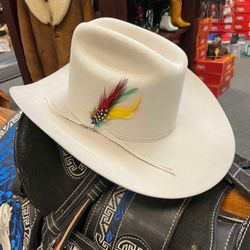 Nueva texana vaquera de 100X marca White Diamonds