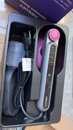 155* Travel Steamer for Clothes, 1200W Portable Steamer ＆ Iron 2 In 1, 13s Heat Up, LED Touch Display with 5 Modes, Large Ceramic Heat Panel, 110ml Ta