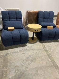 2 PCS CHITA Power Recliner Chair for living Room, Swivel Rocker Recliner Sofa with Lumbar Support, $450  Warehouse Address: 2745 Boone st  Columbia sc