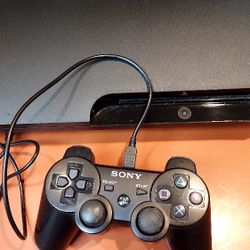 PS3 With 10 Games And 1 Controller And All Cords 