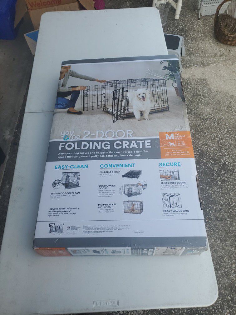 You And Me Two Door FOLDiNG crate