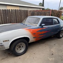 🏁 1973 Chevrolet Nova – 383 Stroker – 4 Speed Muncie – Drag Car / Street Car 🏁