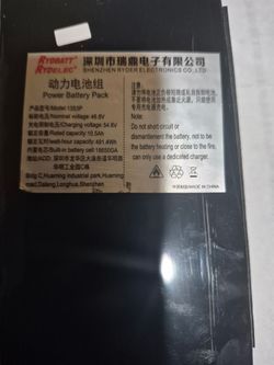 48v Electric scooter Battery