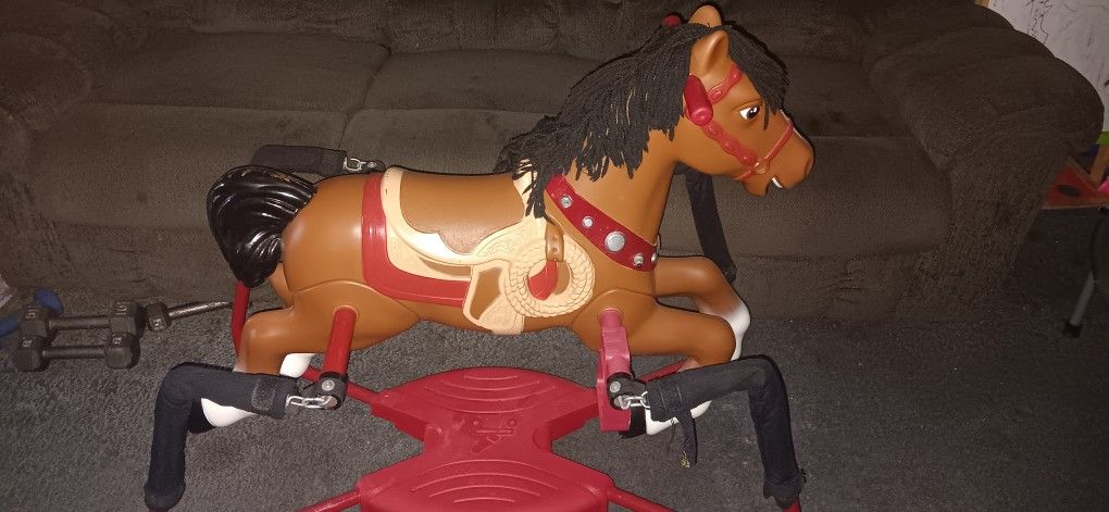 Radio Flyer Riding Horse With Sounds 