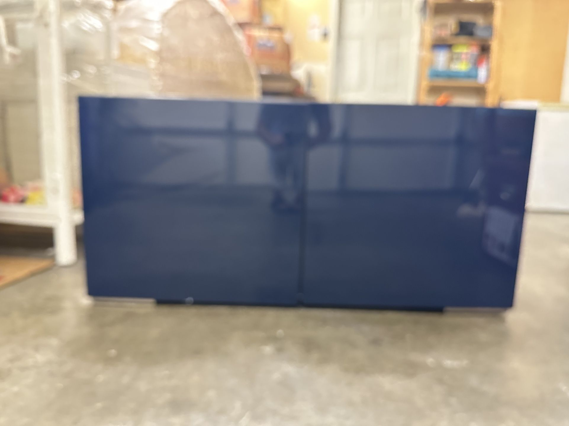 COBALT Blue TV Console $250