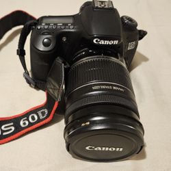 Canon 60D with Lens