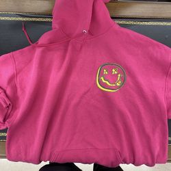 Pink Nirvana sweatshirt M