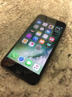Iphone 7 black great condition