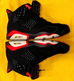 Jordan 6 Infared MVP 91 Finals Game 5 on feet
