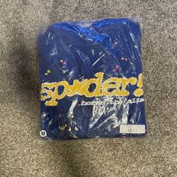 Blue And Yellow Spider Worldwide Hoodie