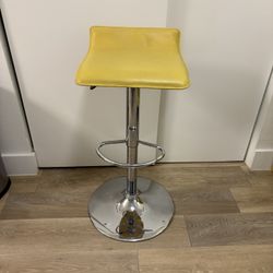 Adjustable Yellow Stool 