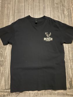 Busch Light T-shirt Size XL