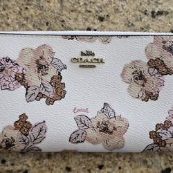 Coach Floral Wallet Clutch