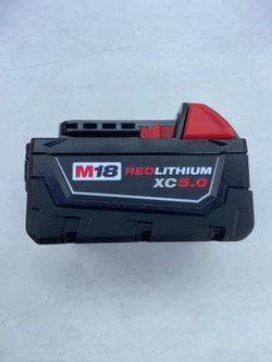 Milwaukee 18v 5.0 ah battery