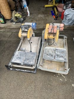 Tile Saw Dep