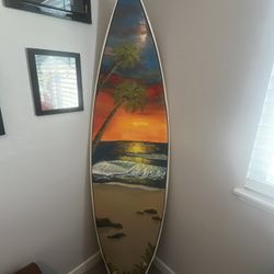 Hand painted Decorative Surfboard 
