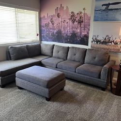 Sectional Sofa Reversible 