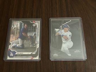 Dodgers Will Smith (2) SP cards