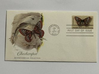 First Day of Issue Envelope and Stamp 