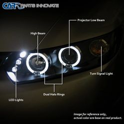 Honda Civic 2008 Coupe 2dr Headlights 